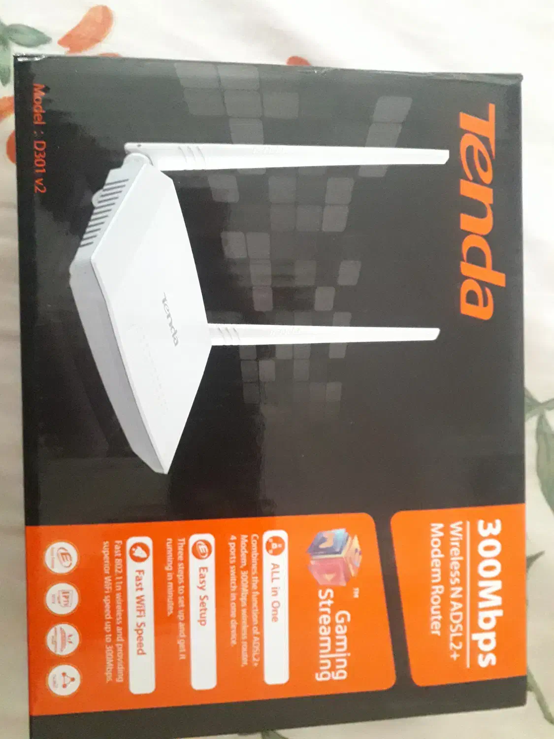 مودم تندا D301 v2|مودم و تجهیزات شبکه|تفرش, |دیوار