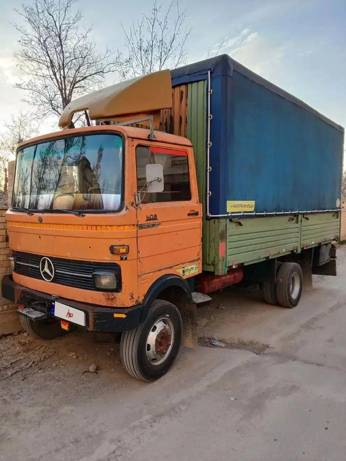 خاور ۸۰۸ مسقف چادری|خودرو سنگین|اراک, |دیوار