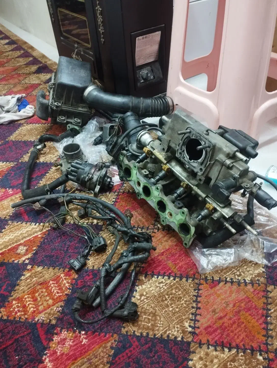 لوازم نیمه انژکتور پراید|قطعات یدکی و لوازم جانبی|رشت, حاجی آباد|دیوار