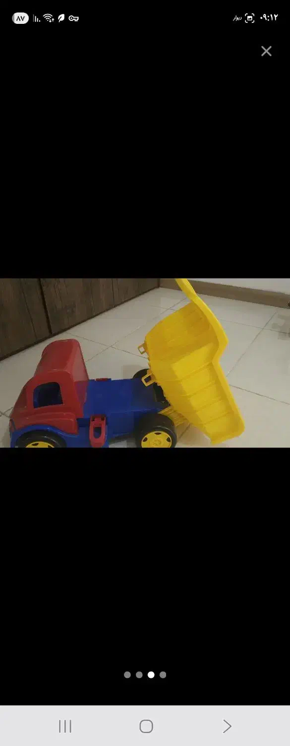 کامیون تحمل وزن ۱۰۰کیلوگرم|اسباببازی|کیش, |دیوار