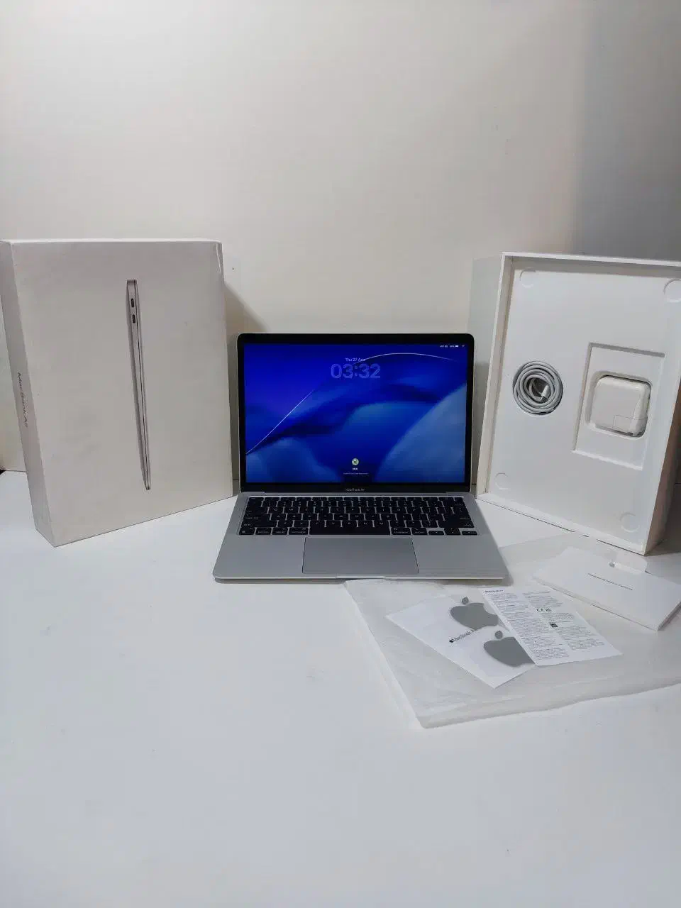 macbook air m1 MGN93 مکبوک ایر M1 در حد آکبند|رایانه همراه|تهران, میدان ولیعصر|دیوار