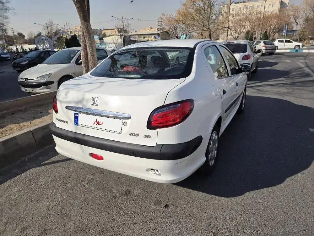 206 SD V8|خودرو سواری و وانت|تهران, ابوذر|دیوار