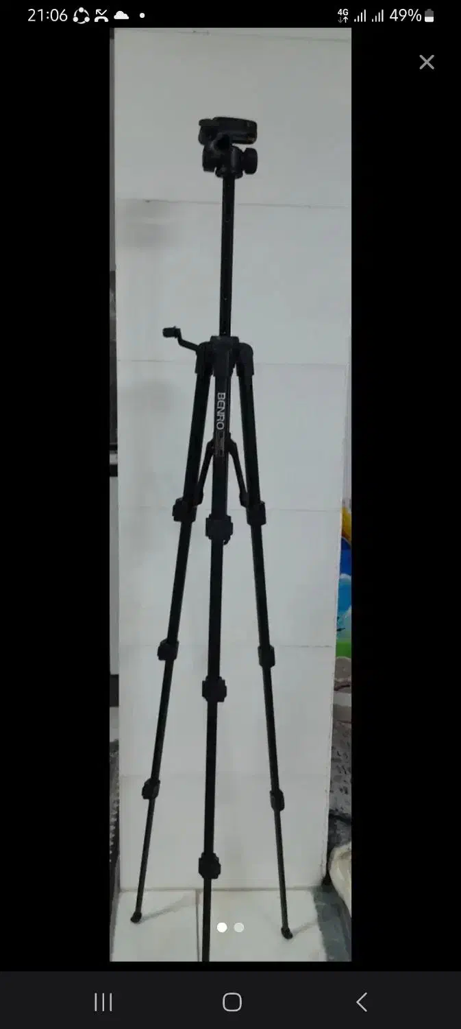 سه پایه عکاسی برند بنرو|دوربین عکاسی و فیلم‌برداری|قرچک, زیبا شهر|دیوار