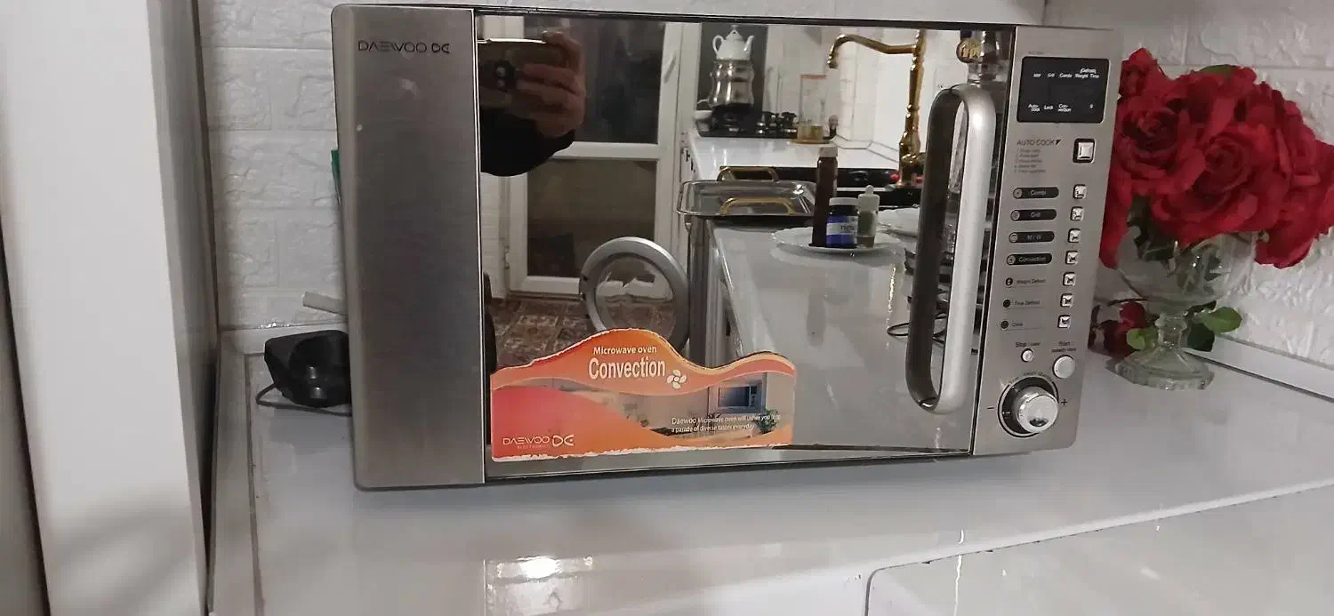 ماکروفر دوو درحد نو ۲۴لیتر|اجاق گاز و لوازم برقی پخت‌وپز|ری, دولت‌آباد|دیوار