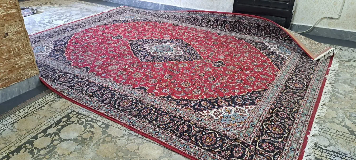 فرش ۱۲متری راوند|فرش|بروجرد, |دیوار