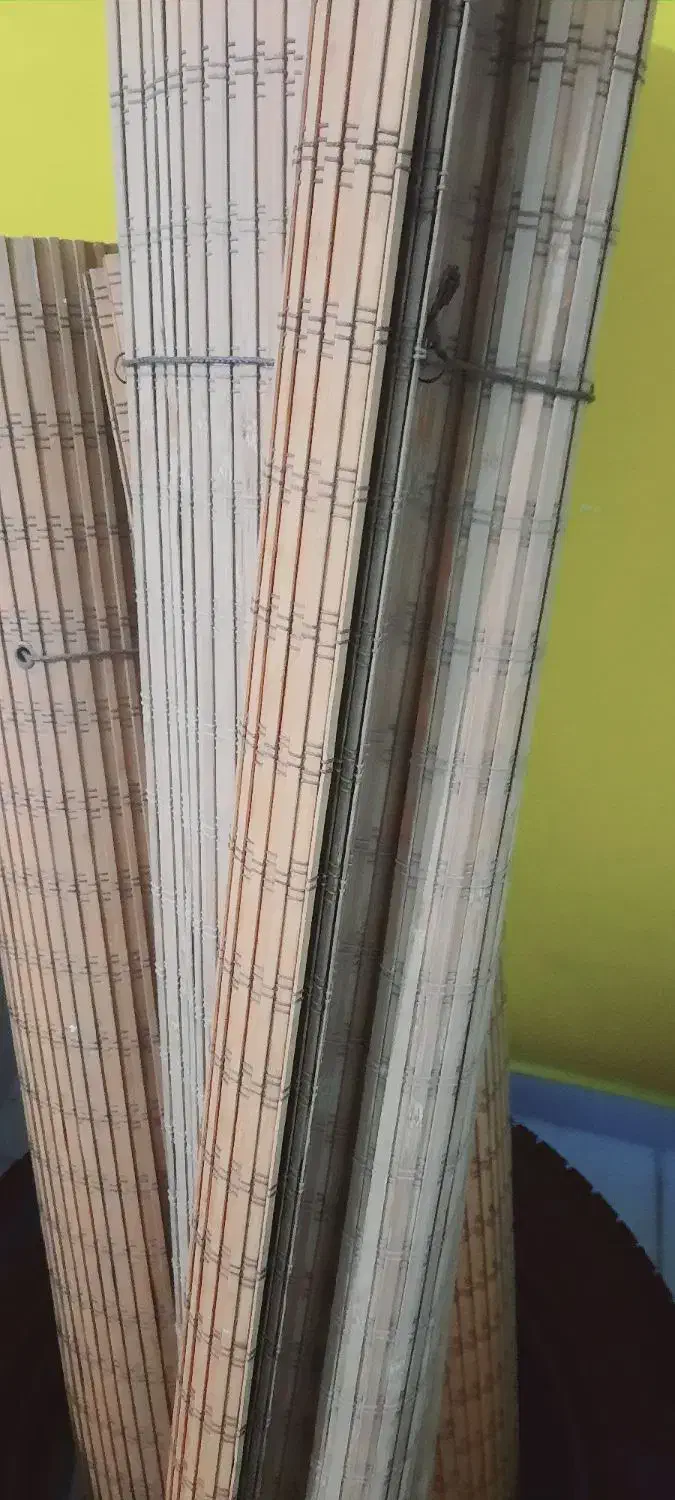 تعدادی پرده چوبی انتیک|پرده، رانر، رومیزی|گلستان (تهران), |دیوار