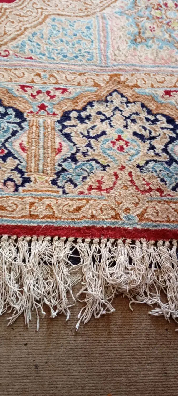 قالی کرمانی در حد نو|فرش|کرمان, |دیوار
