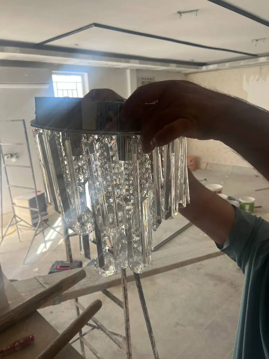 لوستر|لوستر و چراغ آویز|سیرجان, |دیوار