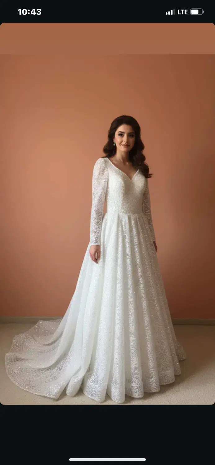 لباس عروس شاین دار|لباس|اسفراین, |دیوار