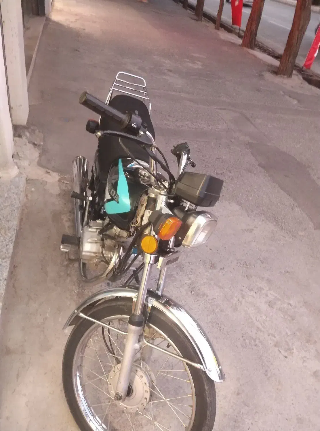 موتور 125 معاوضه با موتور لاکی|موتورسیکلت|بیرجند, |دیوار
