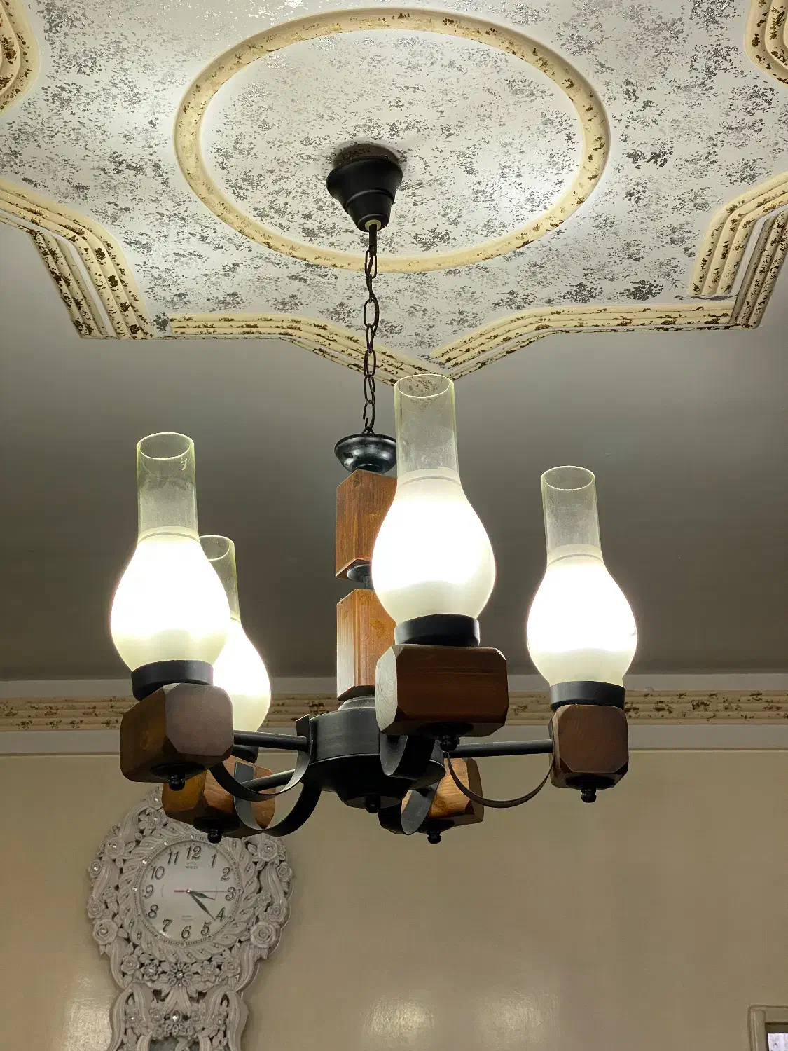 لوستر|لوستر و چراغ آویز|شریفآباد, |دیوار