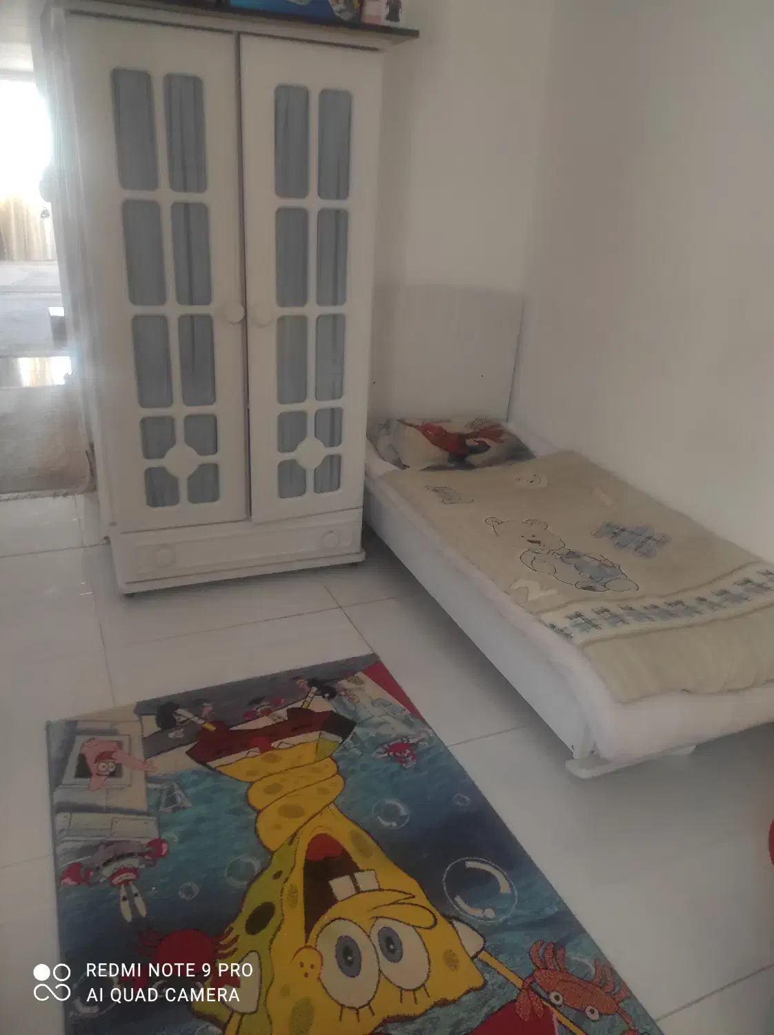 سرویس خواب کودک ، کمد و بوفه و فرش و میز و صندلی|تخت و سرویس خواب|شیراز, درکی|دیوار