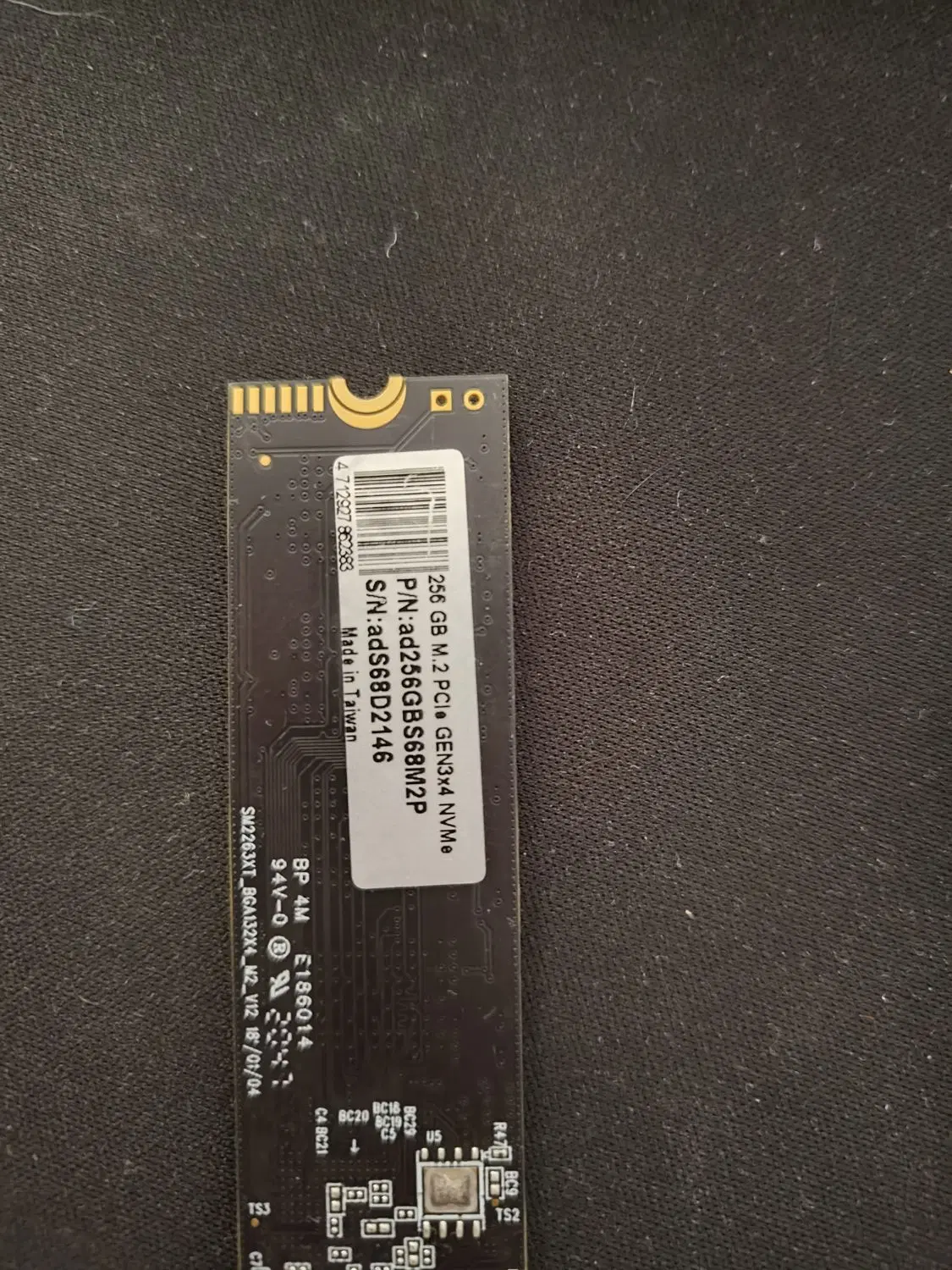 هارد m2 nvme 256gb|قطعات و لوازم جانبی رایانه|کرج, ساماندهی|دیوار