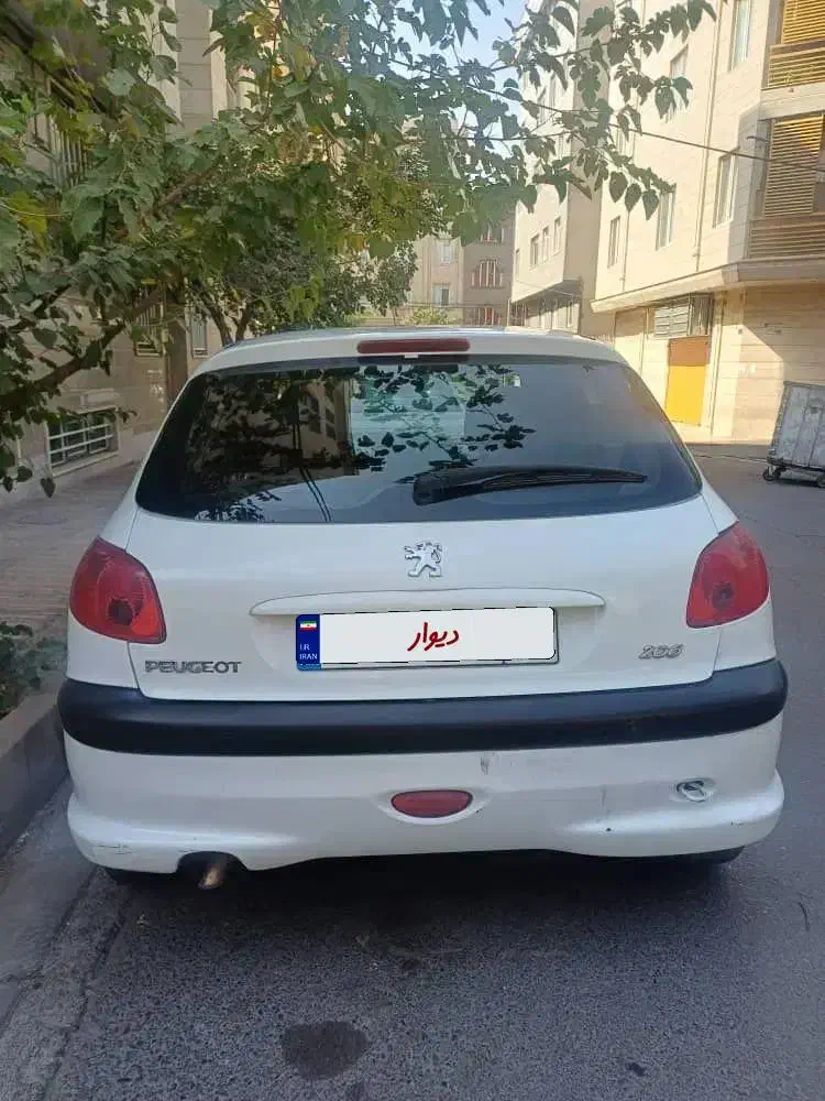۲۰۶ تیپ ۵ مدل ۹۵|خودرو سواری و وانت|تهران, پونک|دیوار