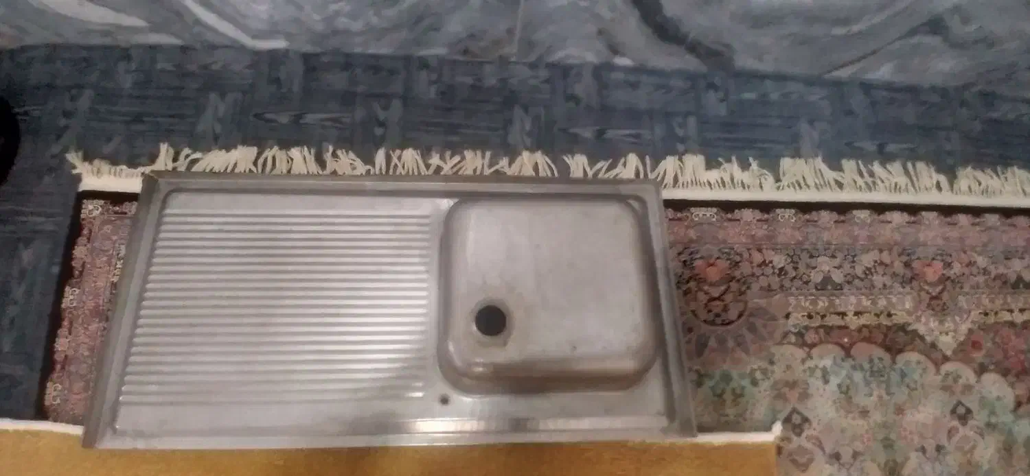 سینگ ظرف شوی|آب‌چکان و نظم‌دهنده ظروف|قم, علی آباد سعدگان|دیوار