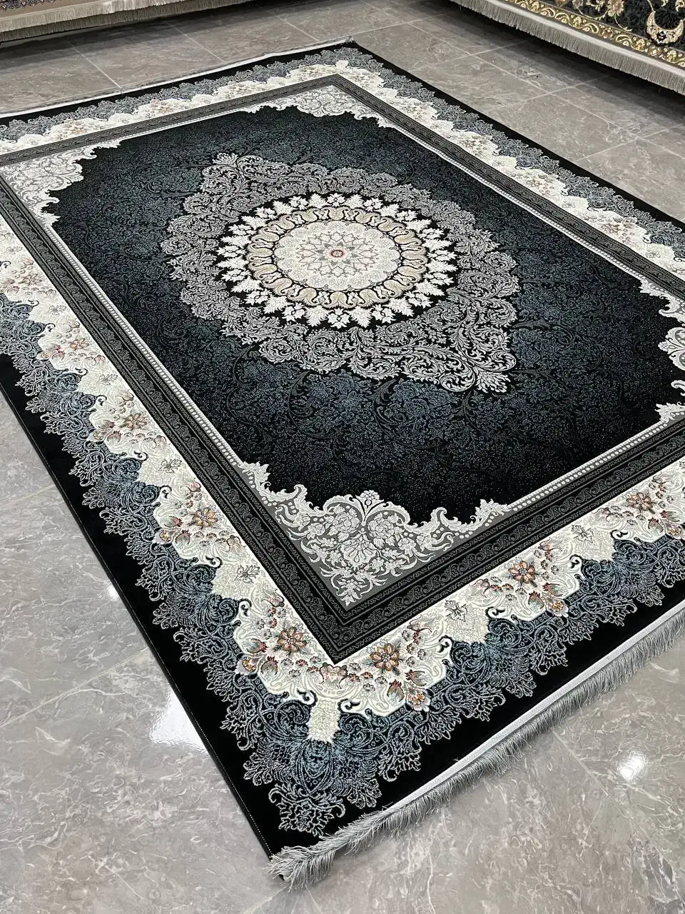 فرش‌های باکیفیت تمام نخ اکریلیک|فرش|کاشان, خزاق|دیوار