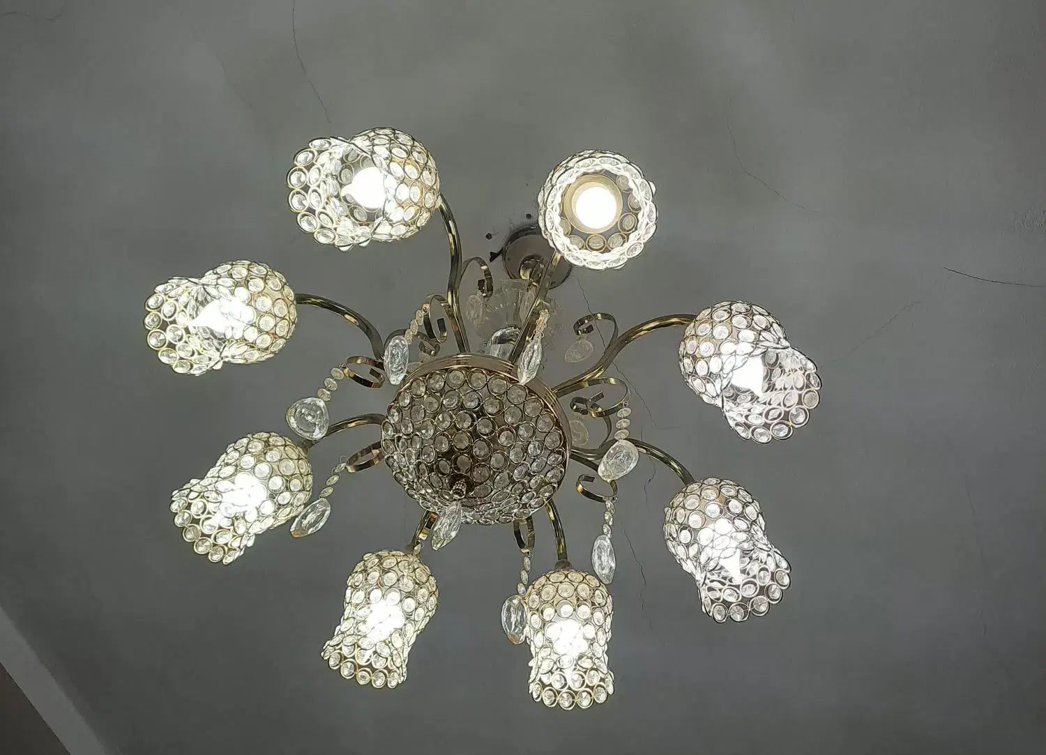 لوستر ۸ شاخه|لوستر و چراغ آویز|آستارا, |دیوار