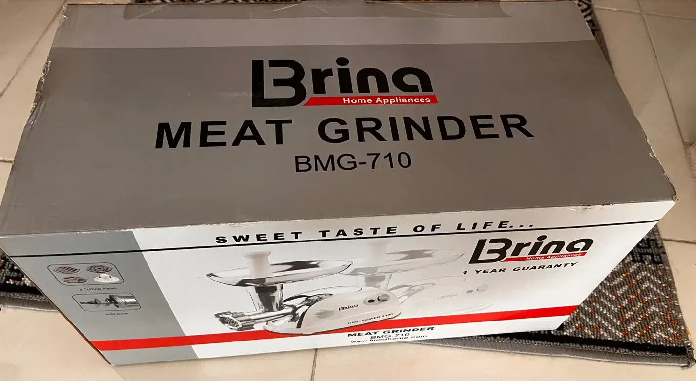 چرخ گوشت اکبندBrina|خردکن، آسیاب، غذاساز|مشهد, رضاشهر|دیوار