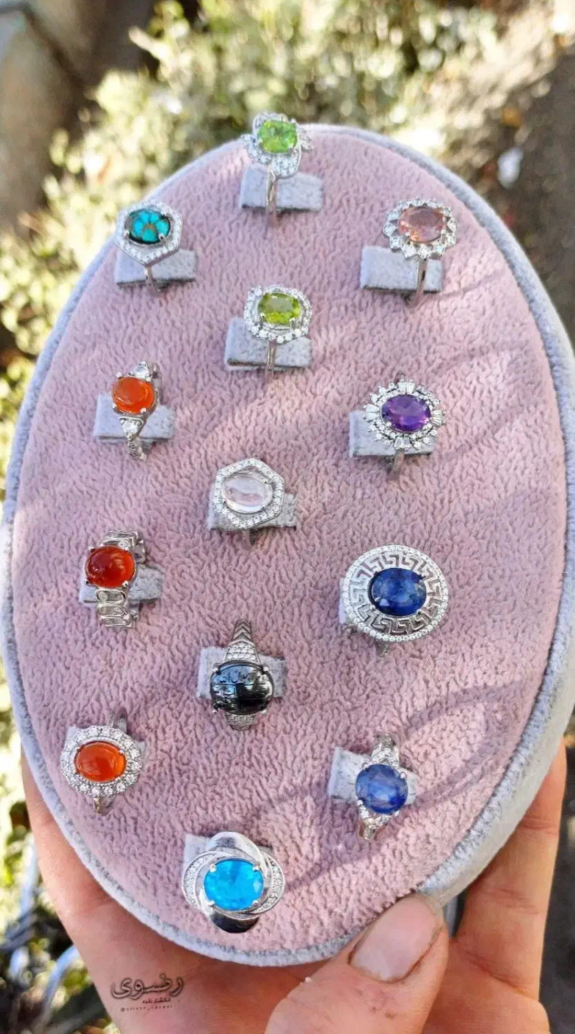 حراج روز مادر انگشتر نقره رضوی|جواهرات|خمینیشهر, |دیوار