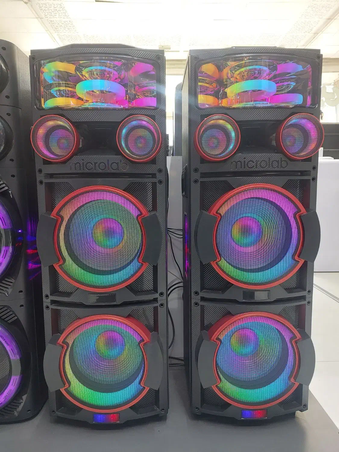 فروش اسپیکر میکرولب نقدی|سیستم صوتی خانگی|مشهد, کوی المهدی|دیوار