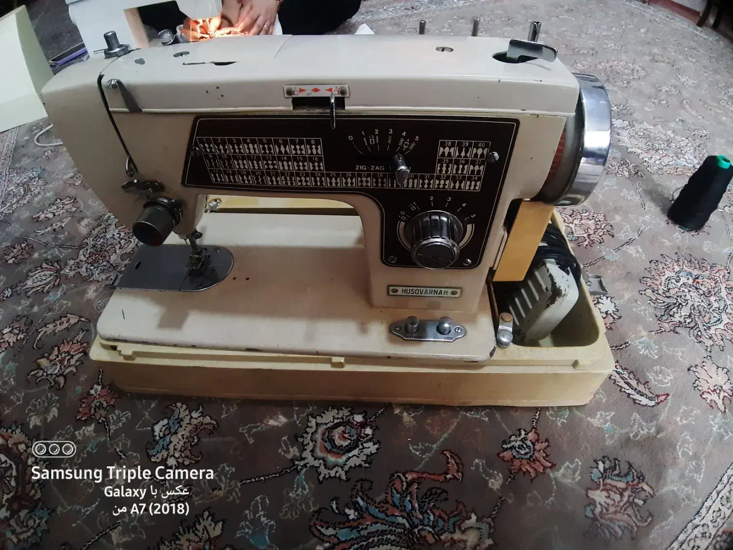 چرخ خیاطی (دکمه زن)|چرخ خیاطی و ریسندگی|پاکدشت, حصار امیر|دیوار