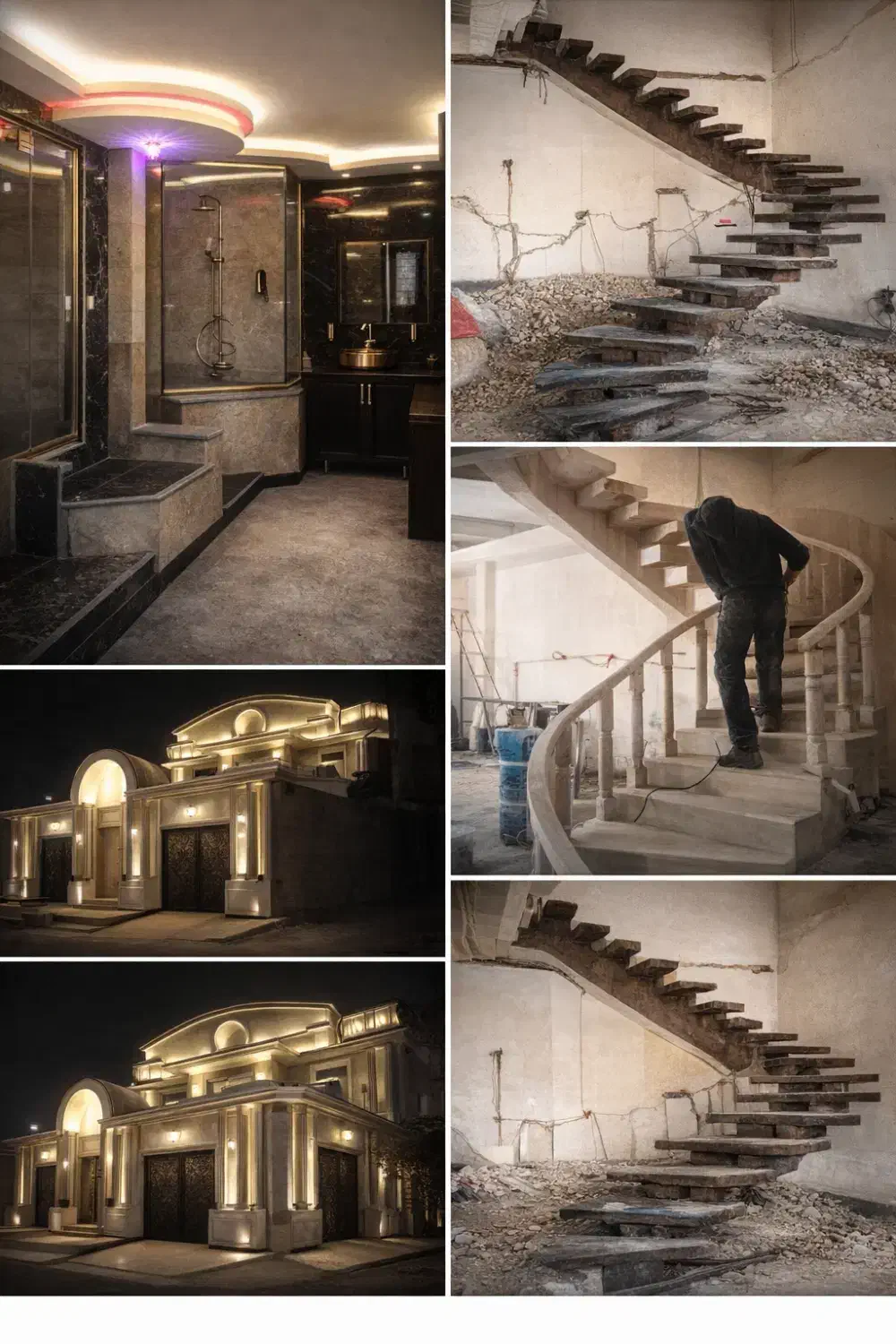 بازسازی و طراحی مدرن پروژه های ساختمان|خدمات پیشه و مهارت|تهران, شادآباد|دیوار