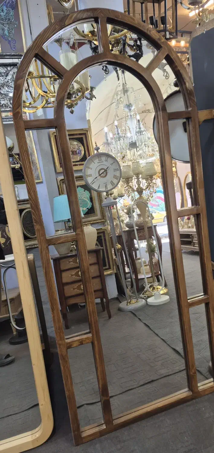 قاب آیینه چوبی|آینه|ملایر, |دیوار