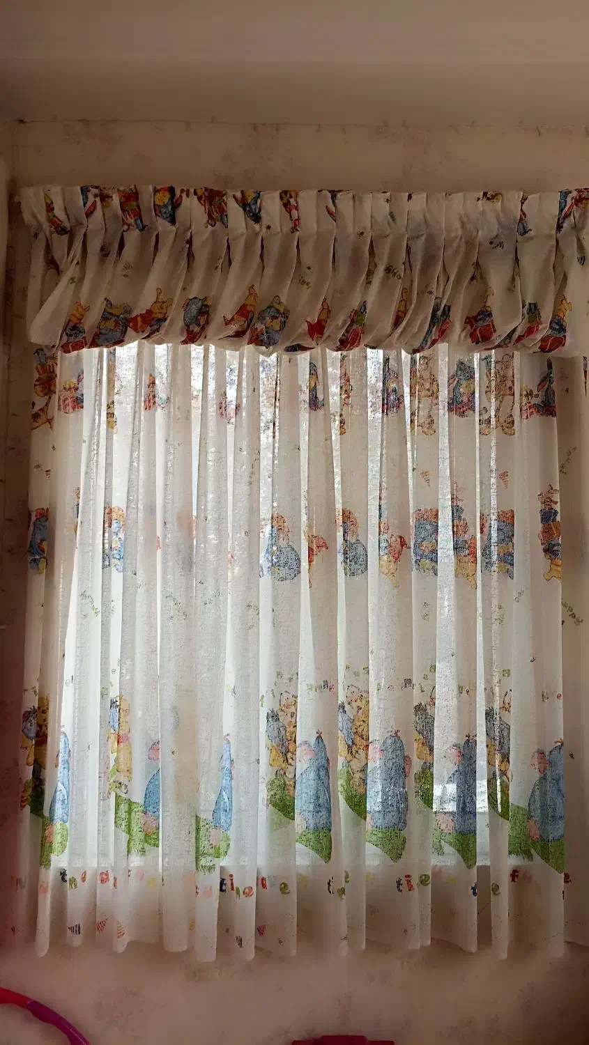 ۲عددپرده عروسکی|پرده، رانر، رومیزی|فومن, |دیوار