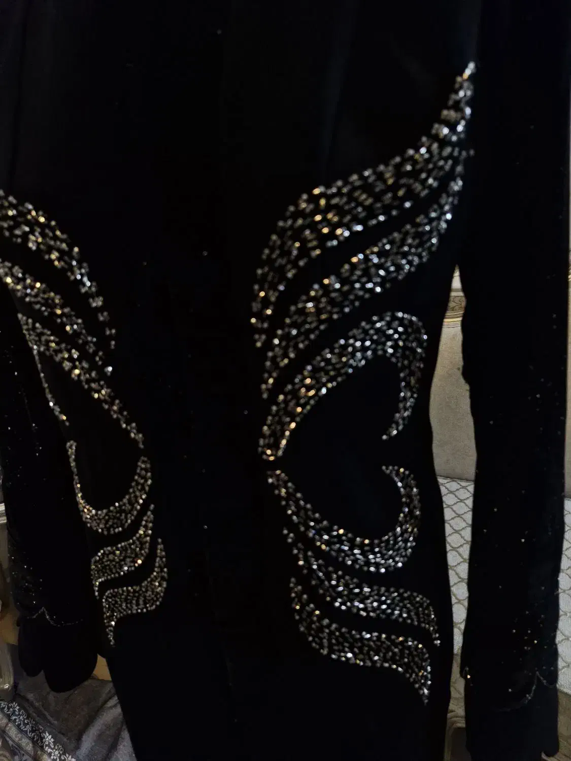 مانتو مزونی جواهردوزی شده|لباس|مشهد, کوشش|دیوار