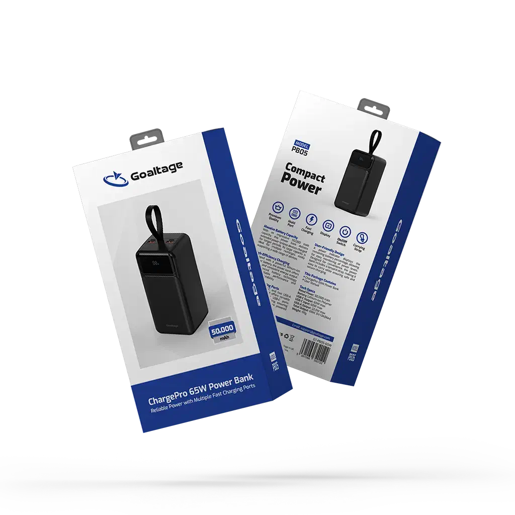 پاوربانک گلتیج مدل PB05 ظرفیت ۵۰ هزار توان ۶۵ وات|لوازم جانبی موبایل و تبلت|قم, زنبیل آباد|دیوار