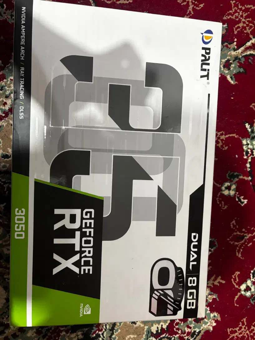 کارت گرافیک RTX3050 8gb oc palit|قطعات و لوازم جانبی رایانه|آستانه اشرفیه, |دیوار