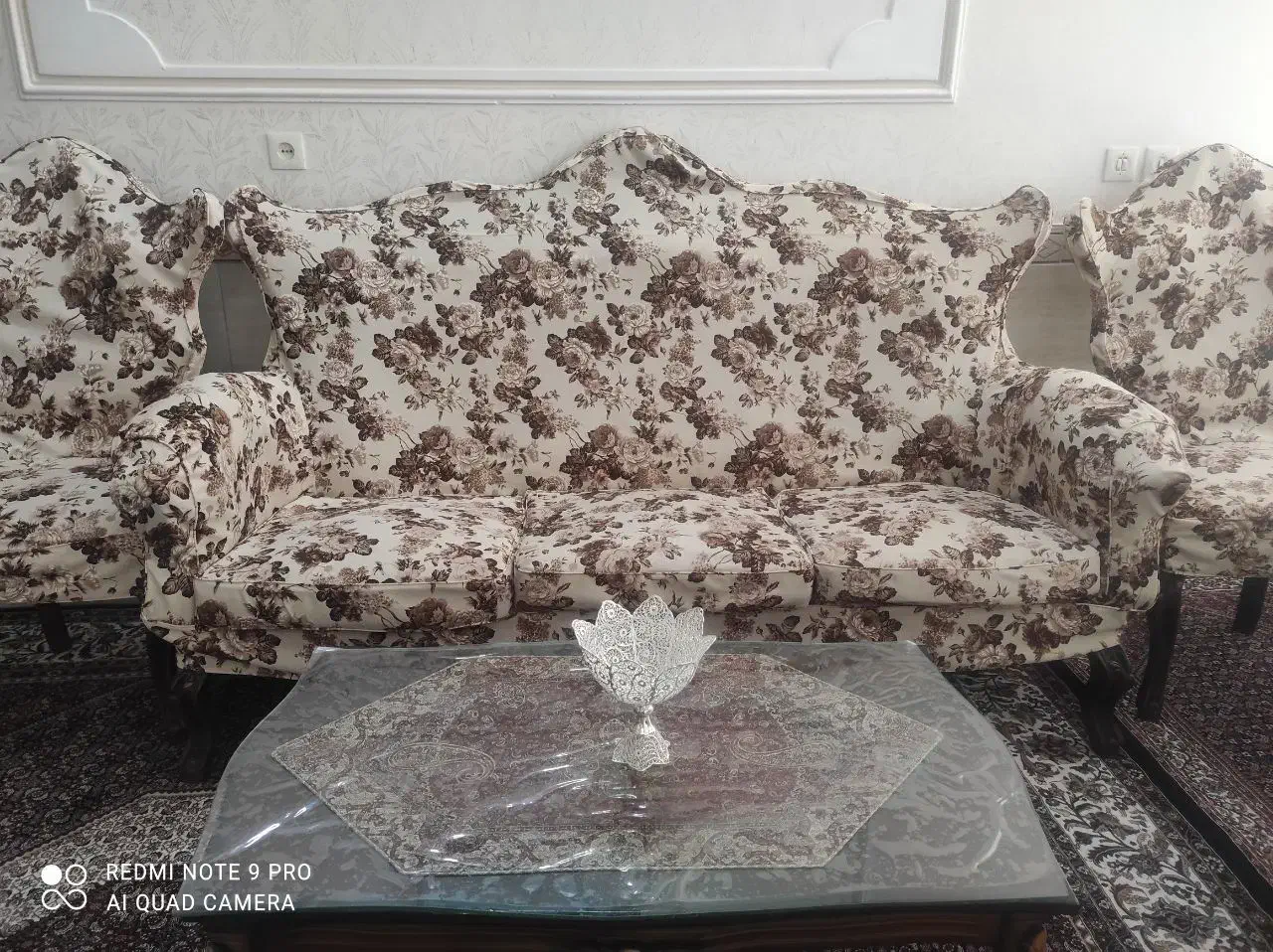 مبل سلطنتی با کاور|مبلمان خانگی و میز عسلی|زنجان, |دیوار