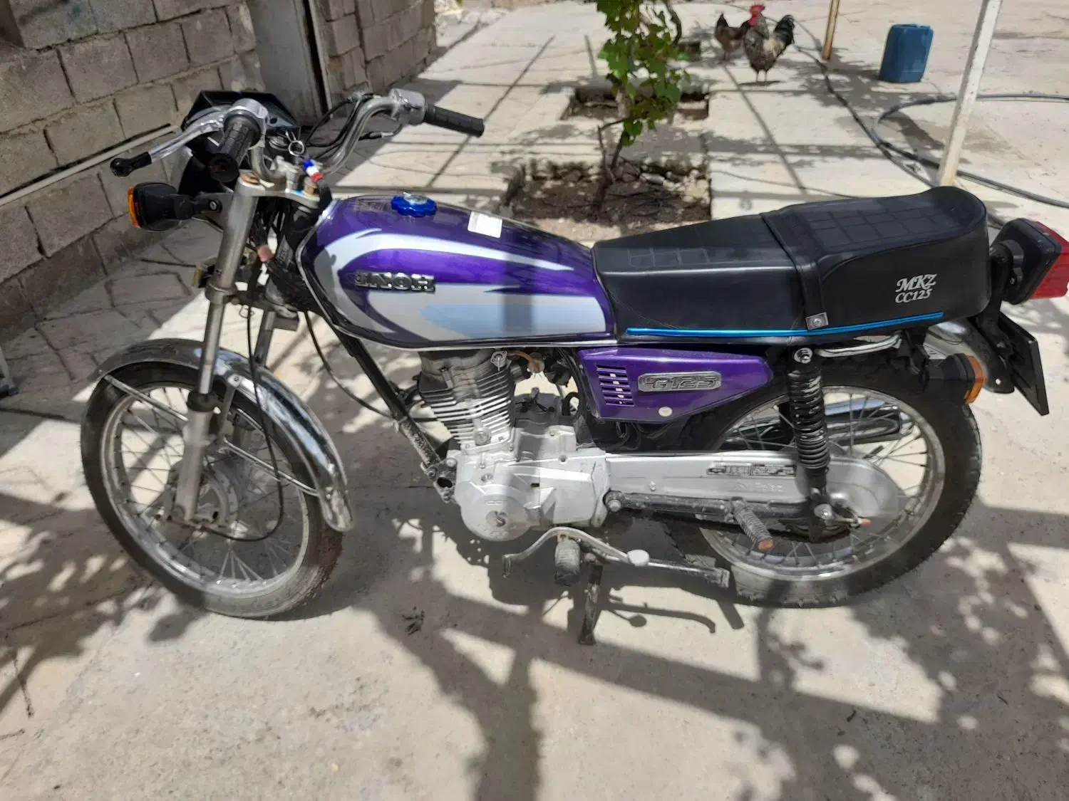 موتور ۱۲۵ مزایده|موتورسیکلت|کرمانشاه, |دیوار