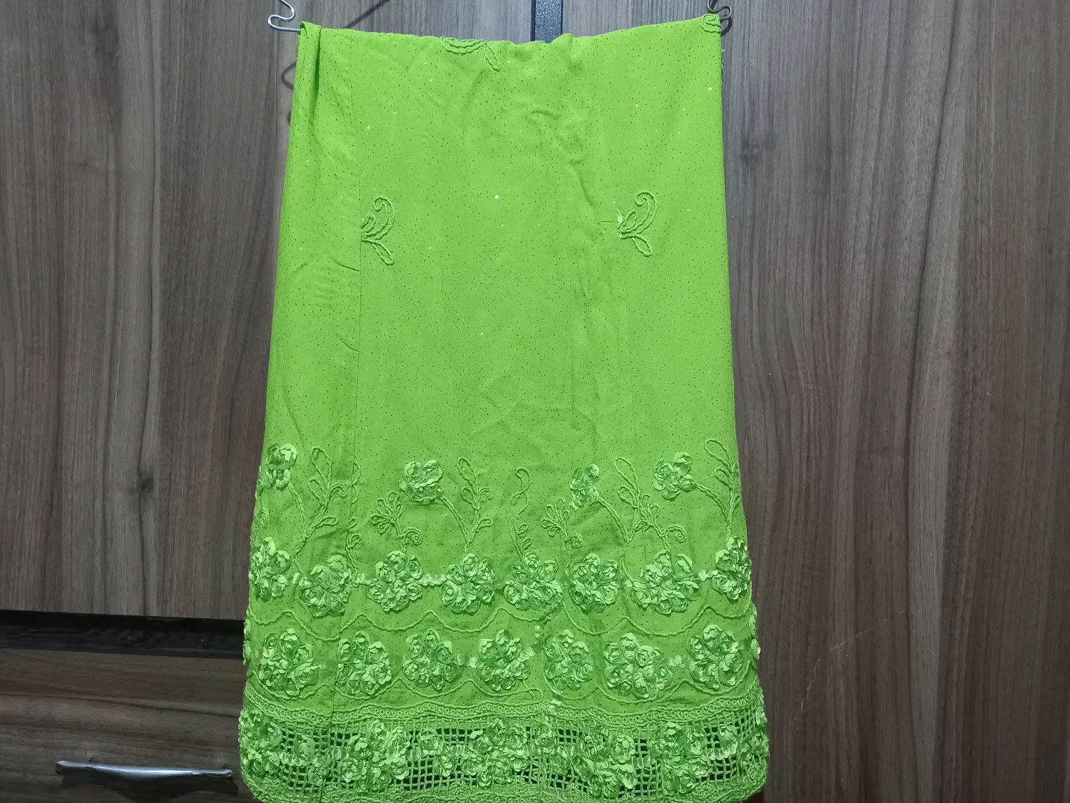 لباس مجلسی نخی طرح هندی سایز ۴۴-۴۸|لباس|گنبد کاووس, |دیوار