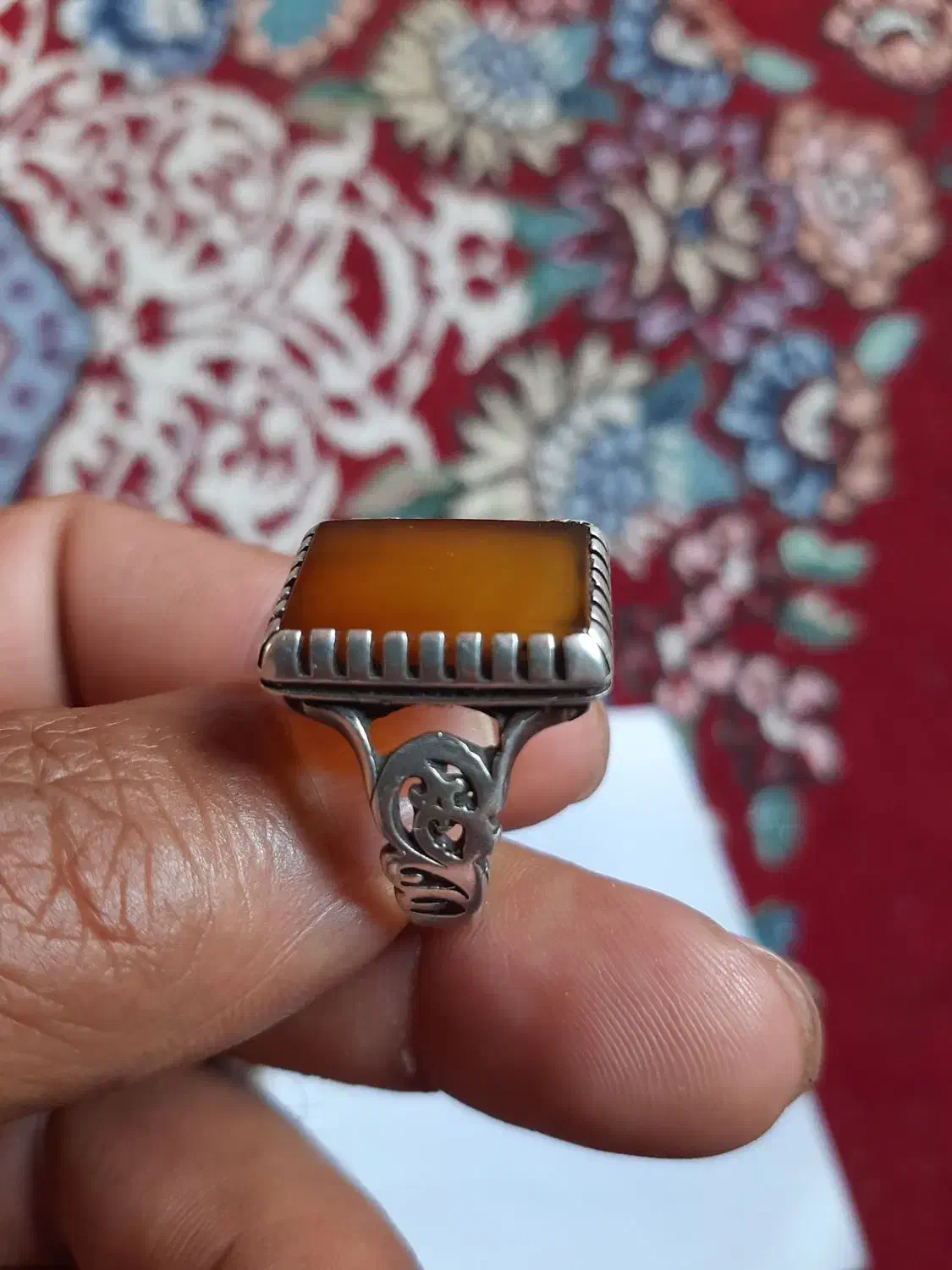 انگشتر شرف طرح رهبری|جواهرات|مراغه, |دیوار