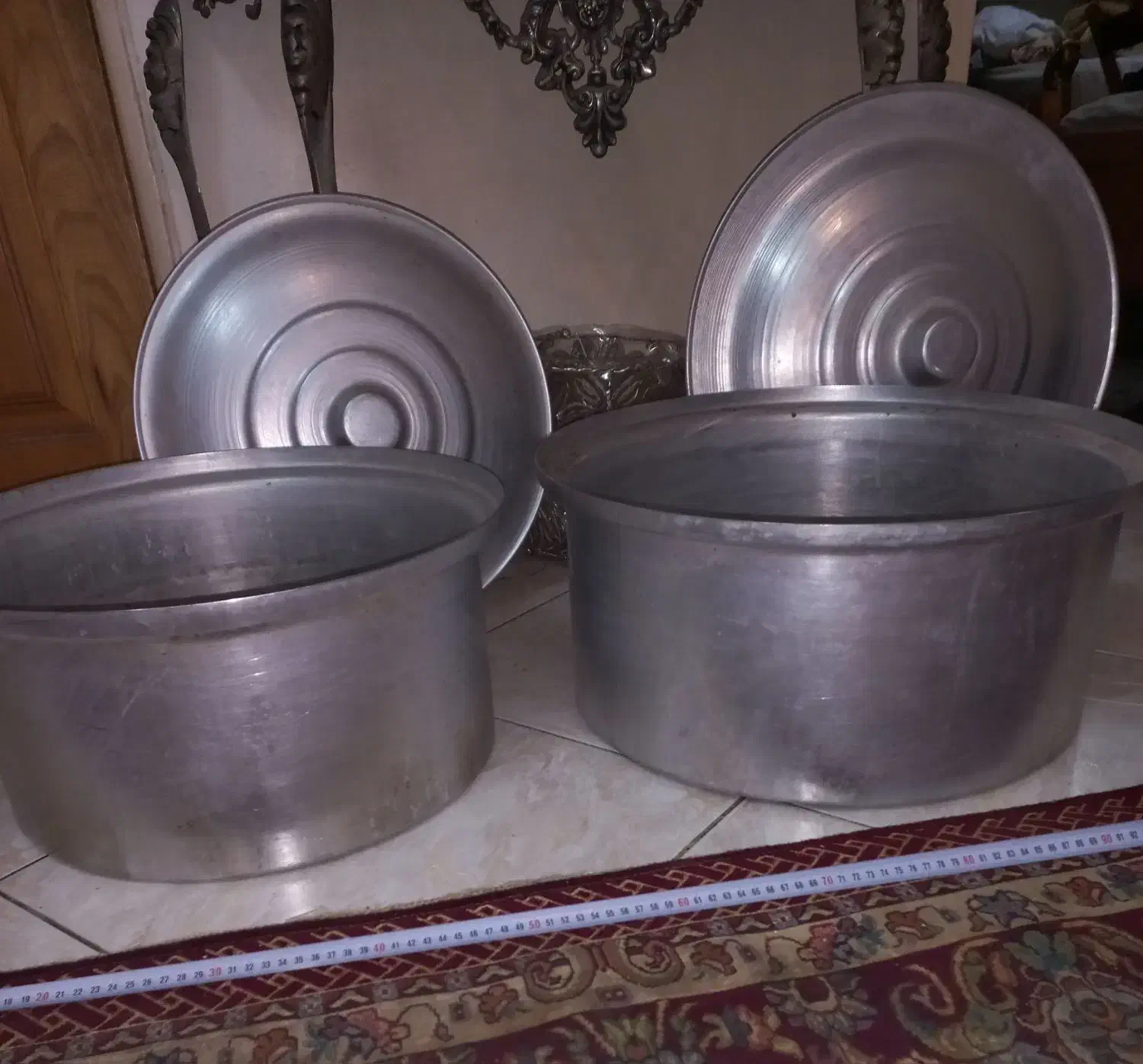 قابلمه روحی 1 عدد  45×23|ظروف پخت‌وپز|تهران, جوادیه تهرانپارس|دیوار