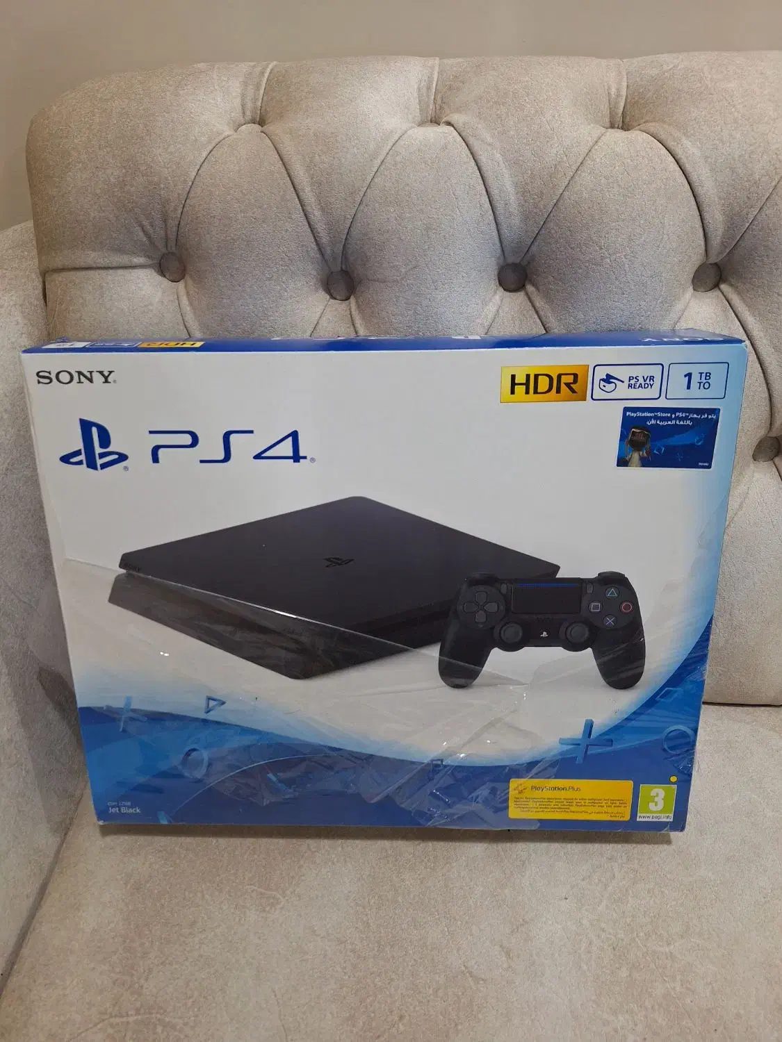 دستگاه ps4 slim 1TB|کنسول، بازی ویدئویی و آنلاین|تهران, سازمان برنامه جنوبی|دیوار
