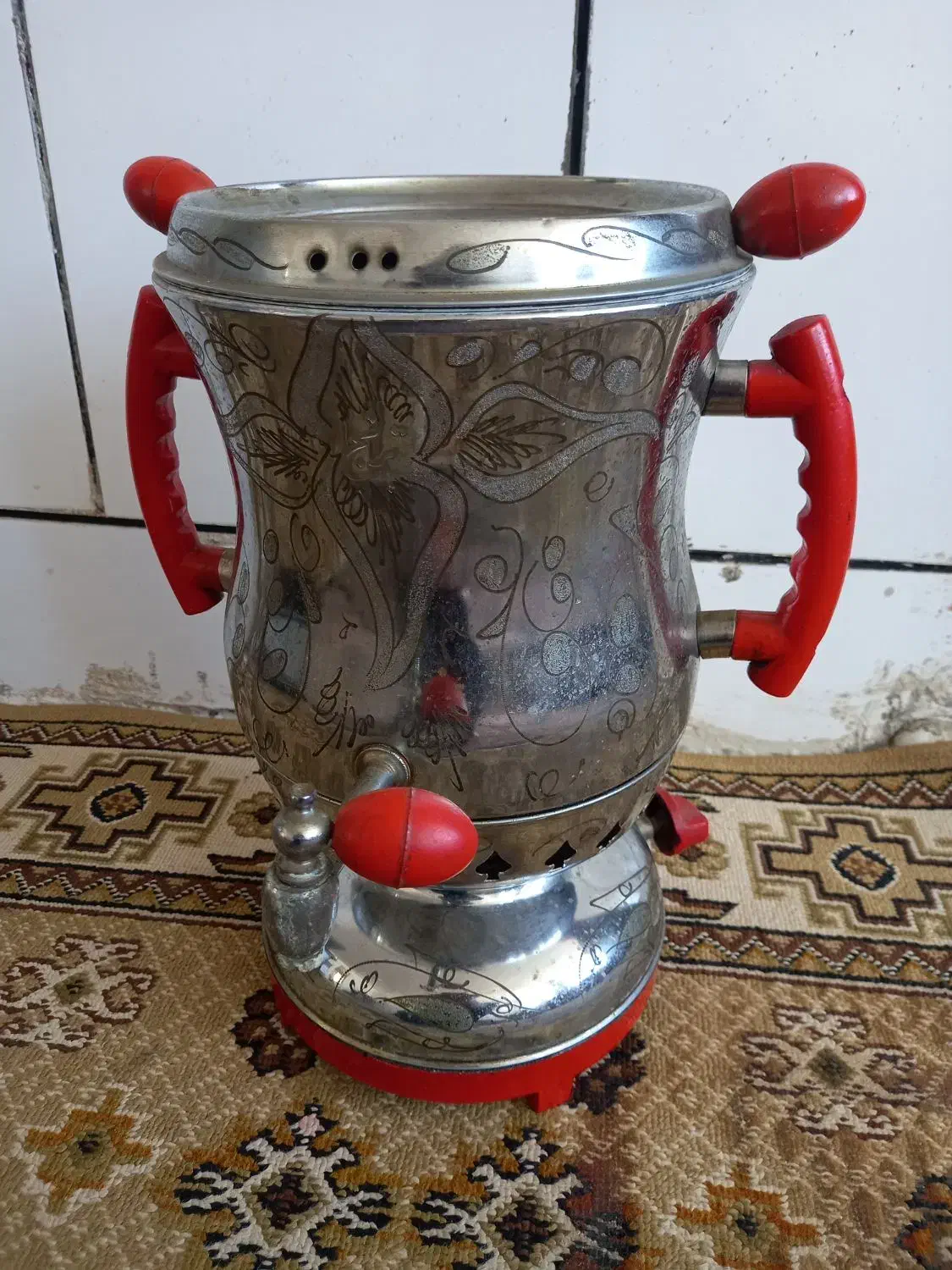 سماور گازی|سماور، چای‌ساز، قهوه‌ساز|الیگودرز, |دیوار