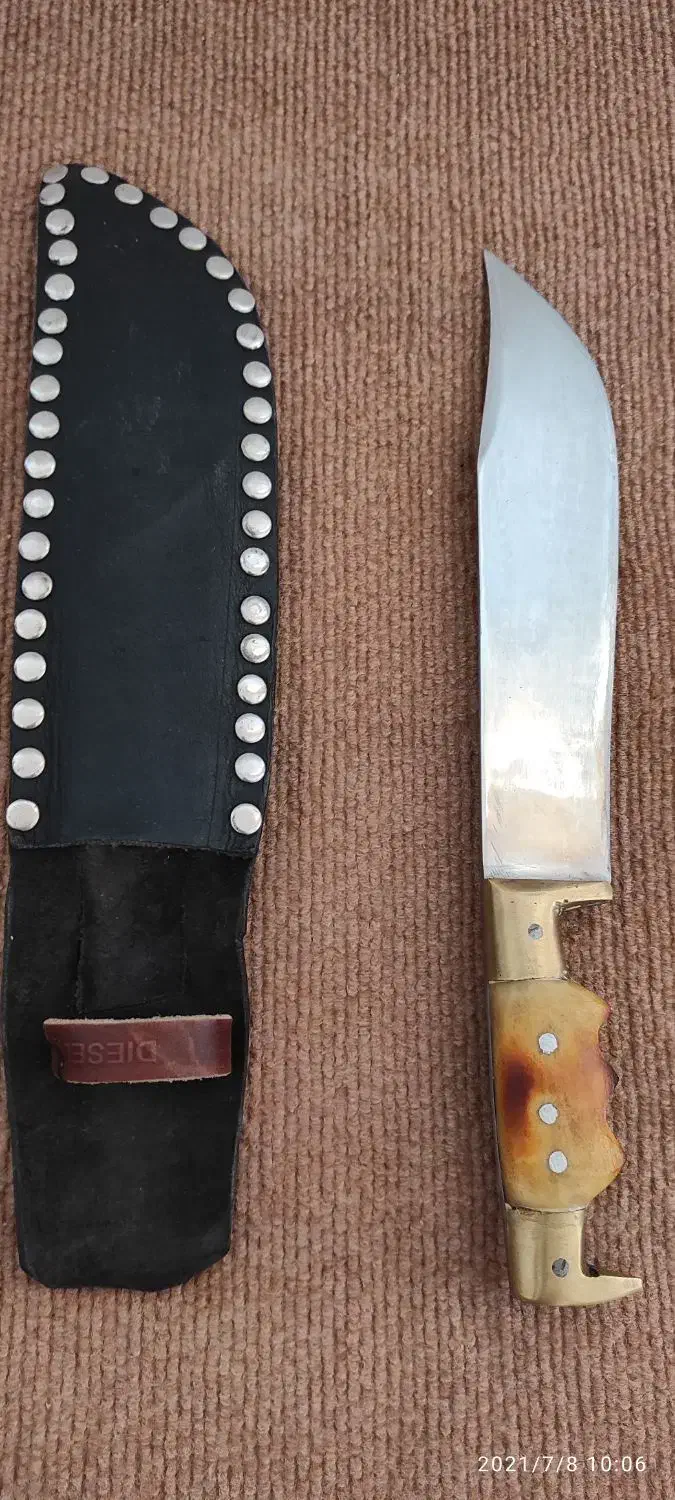 چاقو با غلاف چرمی|ظروف پخت‌وپز|بندر ترکمن, |دیوار