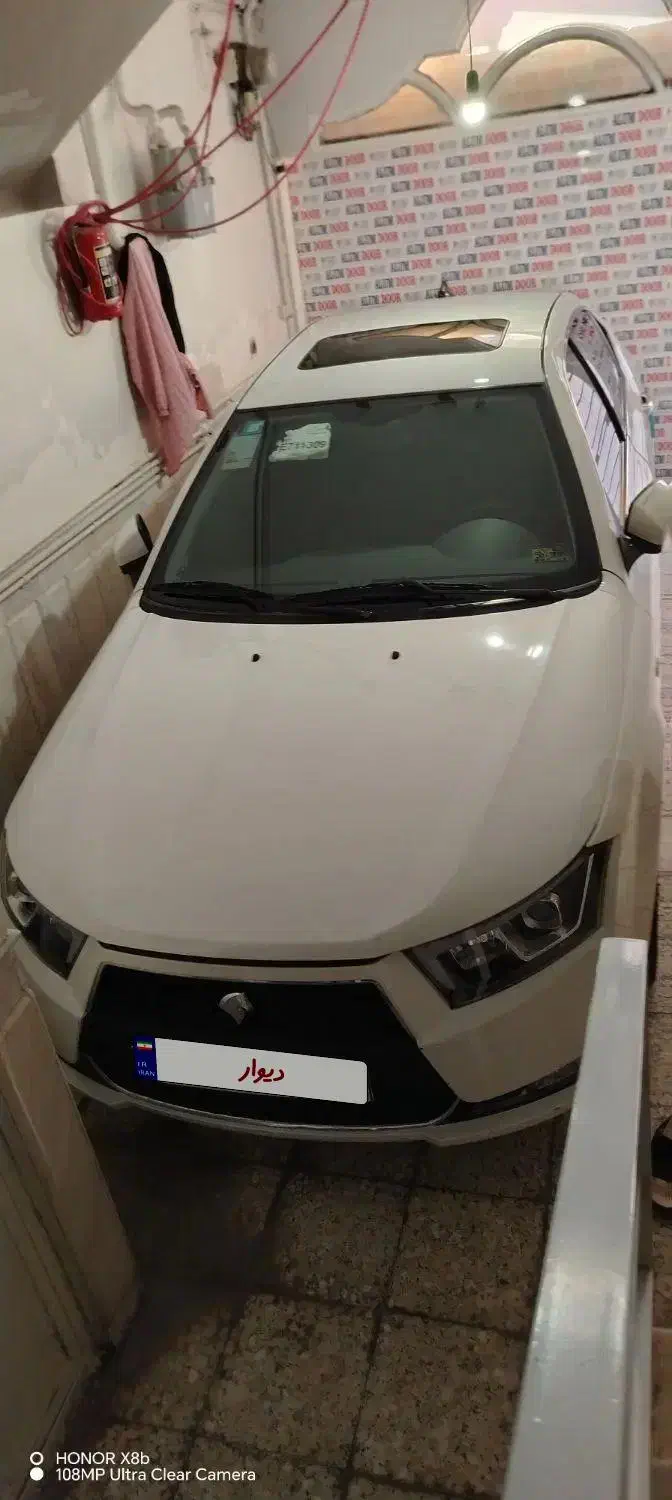 دنا پلاس توربو اتومات 401 سفید|خودرو سواری و وانت|نیشابور, فرح بخش|دیوار