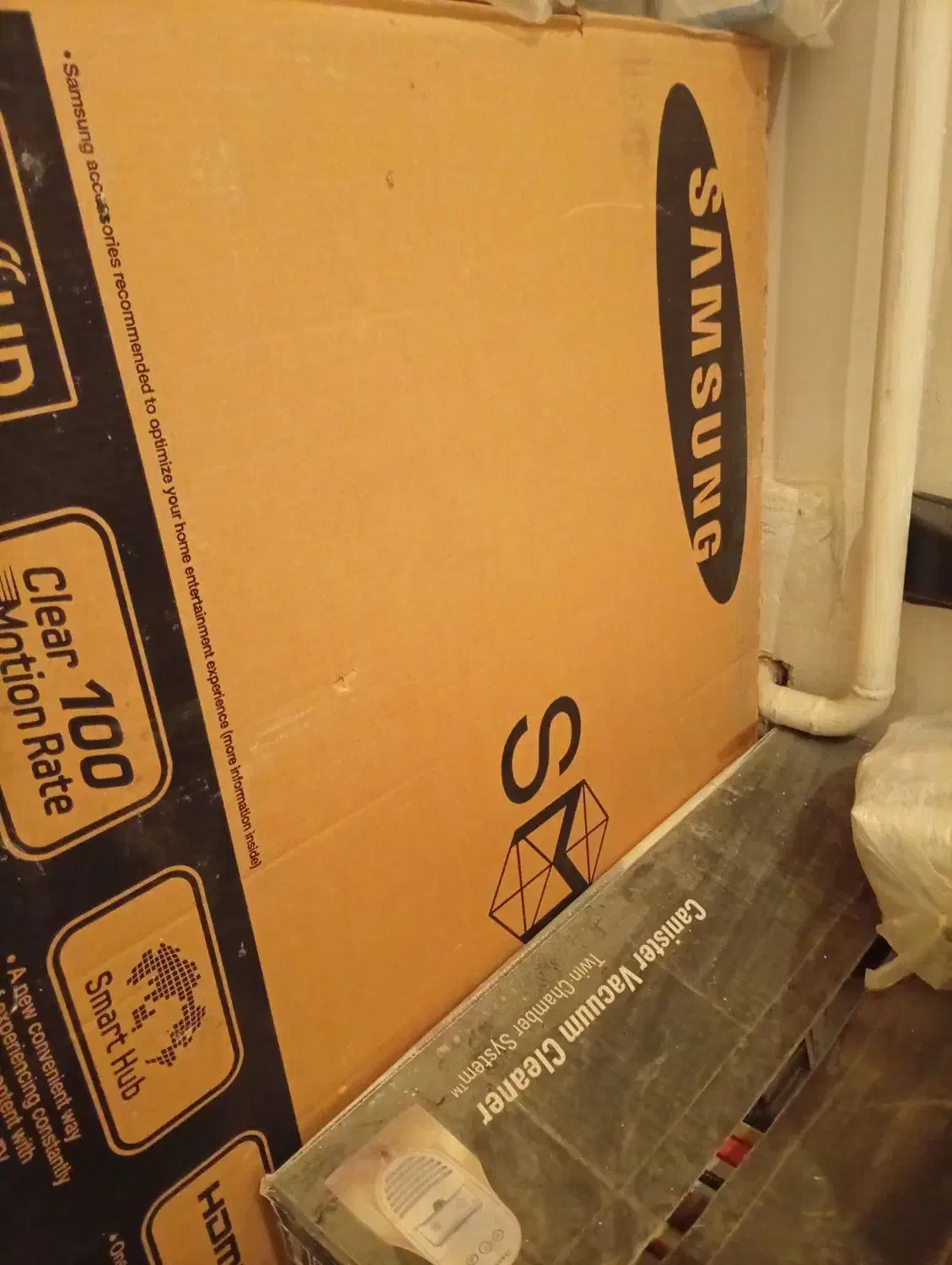 کارتون تلویزیون 46 سامسونگ|ابزارآلات|خرم‌آباد, |دیوار