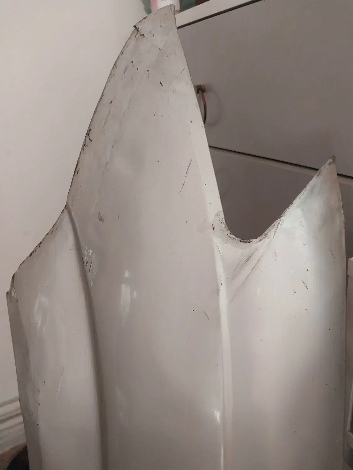 گلگیر تیبا سمت راننده نقره ای فابریک|قطعات یدکی و لوازم جانبی|فردیس, منظریه|دیوار