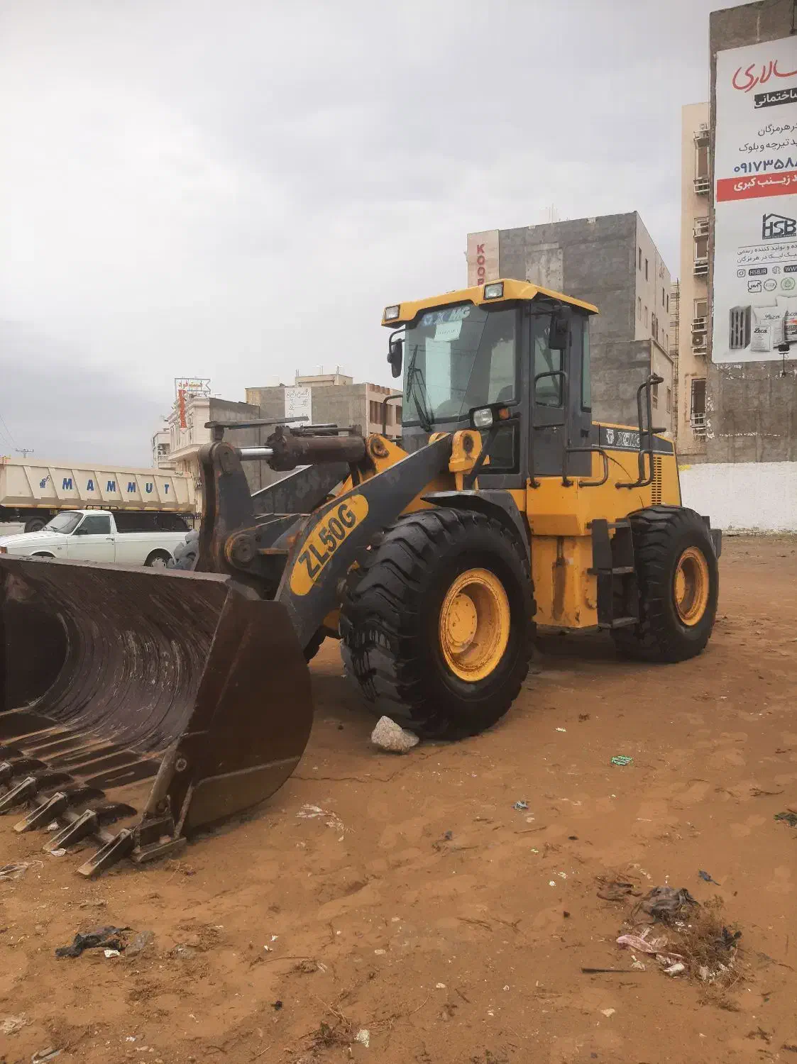 اجاره لودر Zl50 و کامیون دهچرخ|خدمات حمل و نقل|بندرعباس, |دیوار