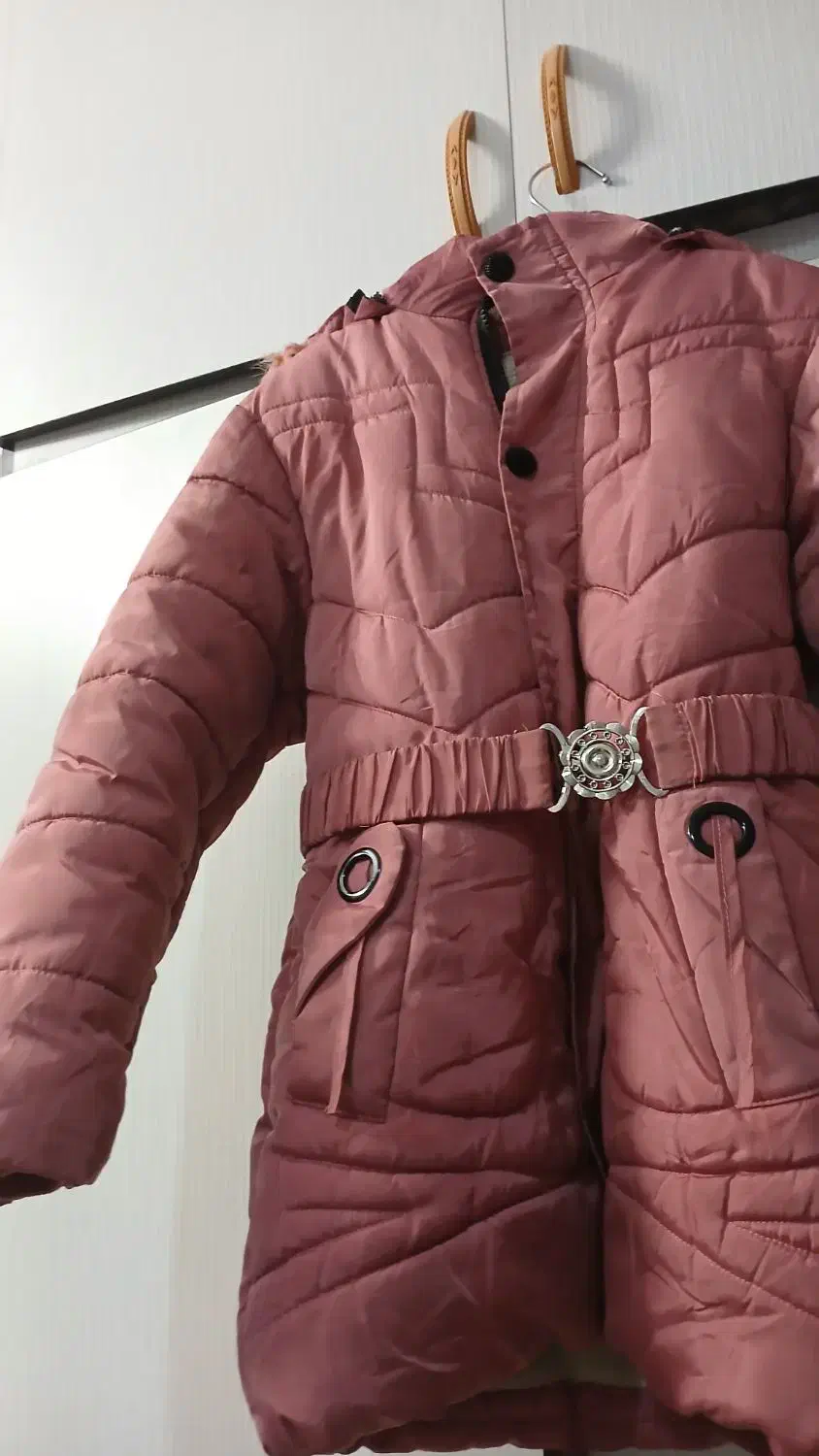 کاپشن بلند دخترانه|کفش و لباس بچه|مشهد, سرافرازان|دیوار