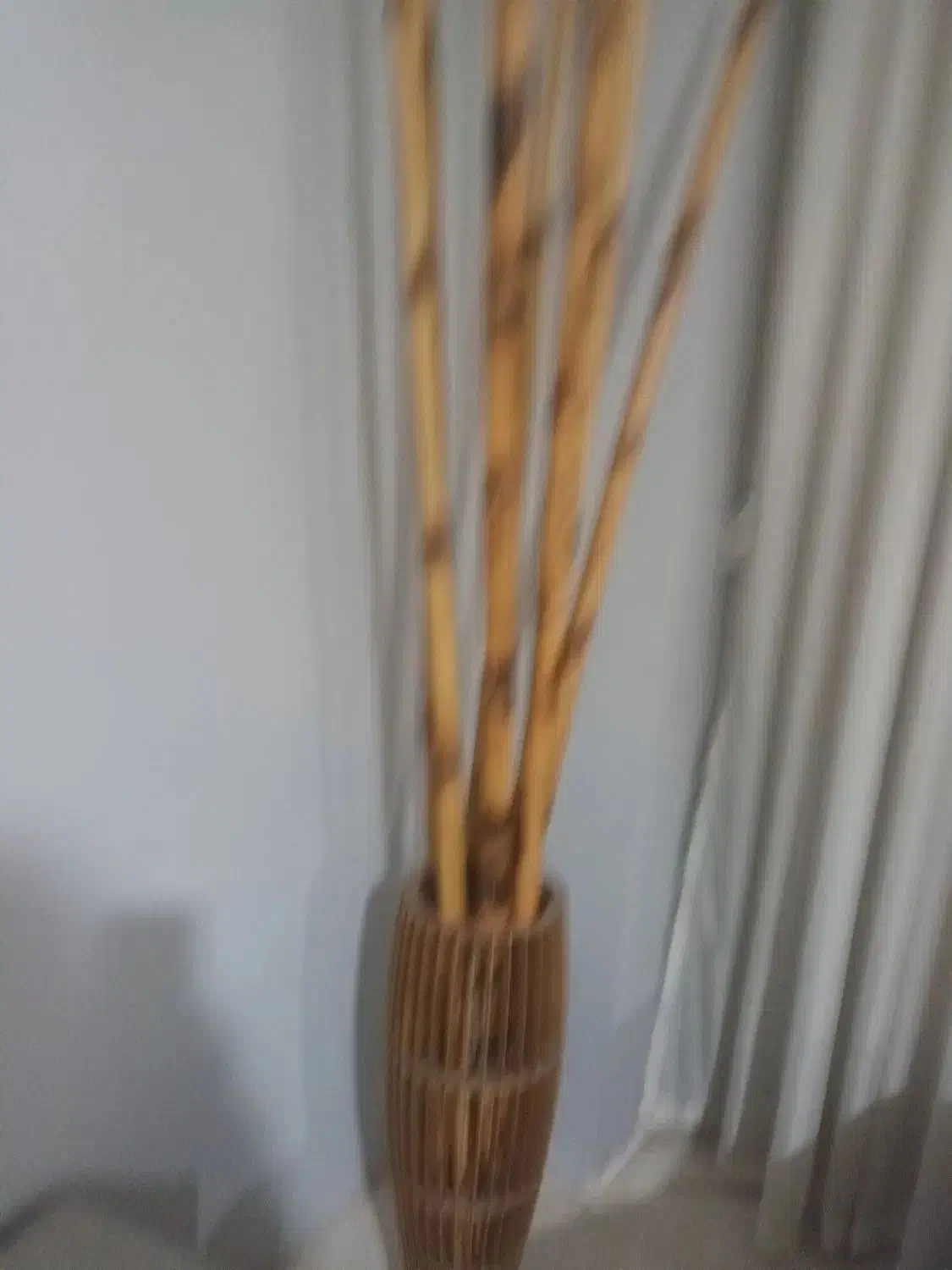 سه عدد گلدان بانی بامبو|گل مصنوعی|مشهد, شهید فرامرز عباسی|دیوار