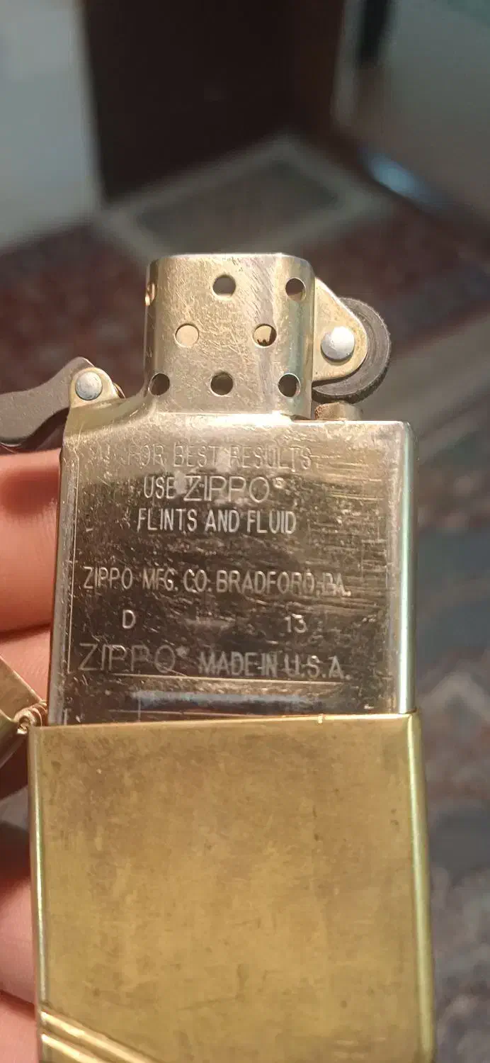 فندک بنزینی آمریکایی|کلکسیون اشیاء عتیقه|تربت‌حیدریه, مظفریه|دیوار