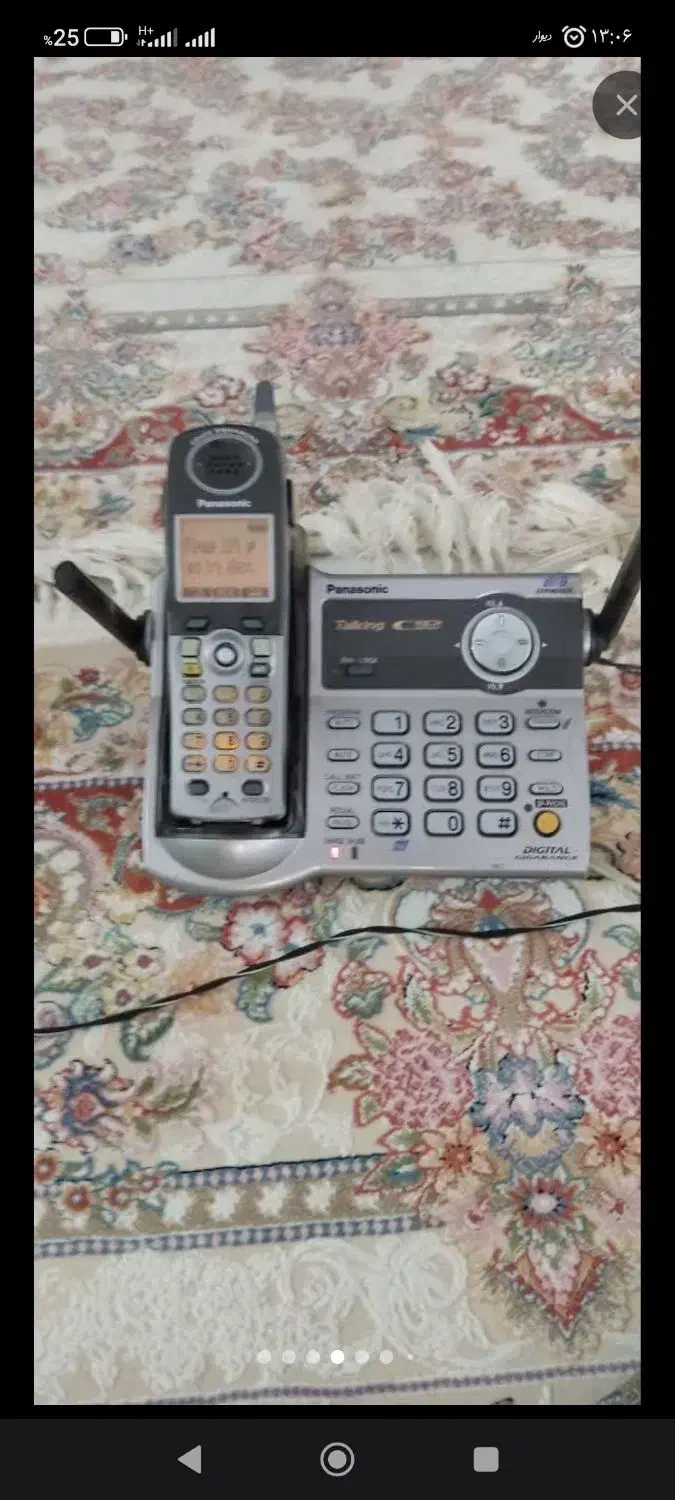 چند نمونه تلفن بیسیم پاناسونیک منشی دار و بی منشی|تلفن رومیزی|سبزوار, ولیعصر (نجار آباد)|دیوار