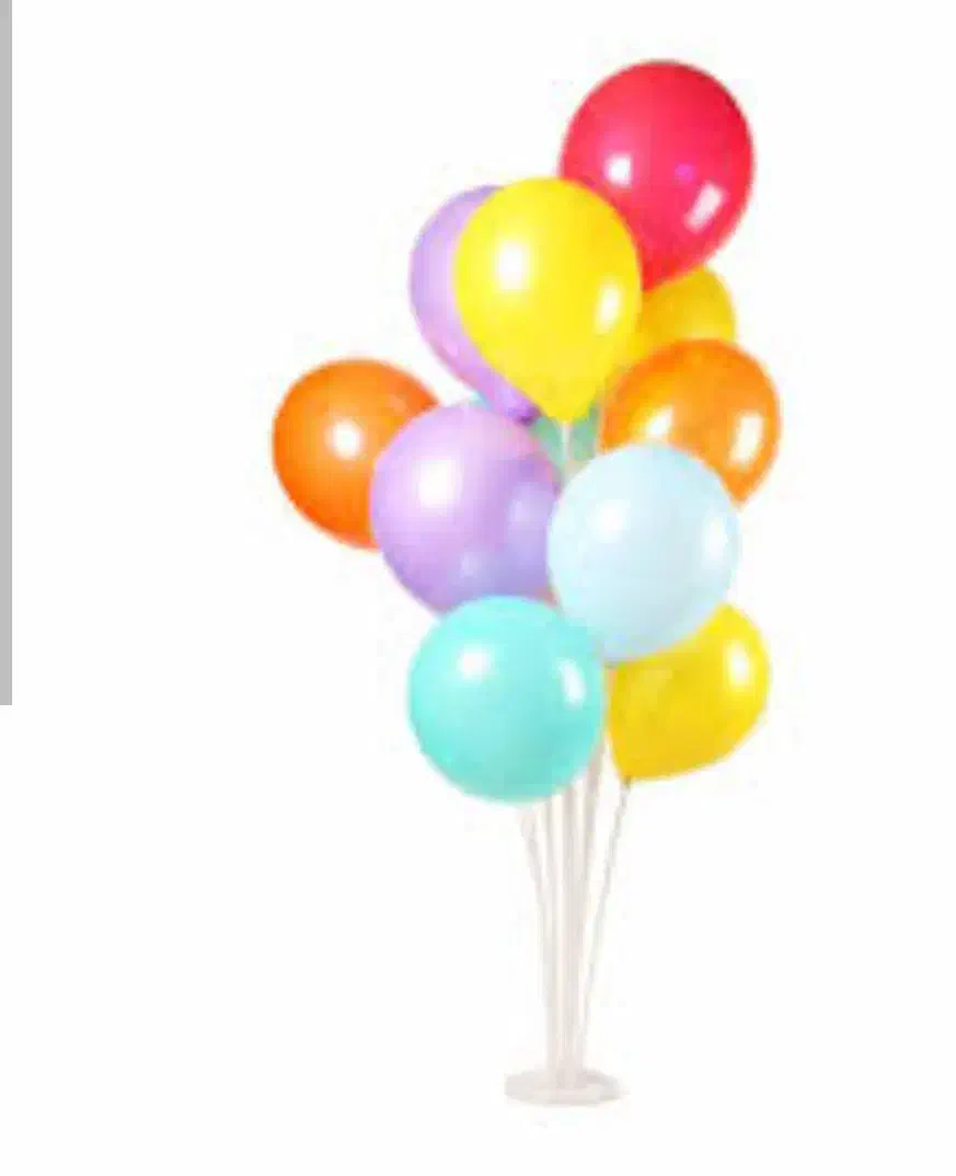 استند بادکنک ۱۳ شاخه|اسباب‌بازی بچه|زنجان, |دیوار