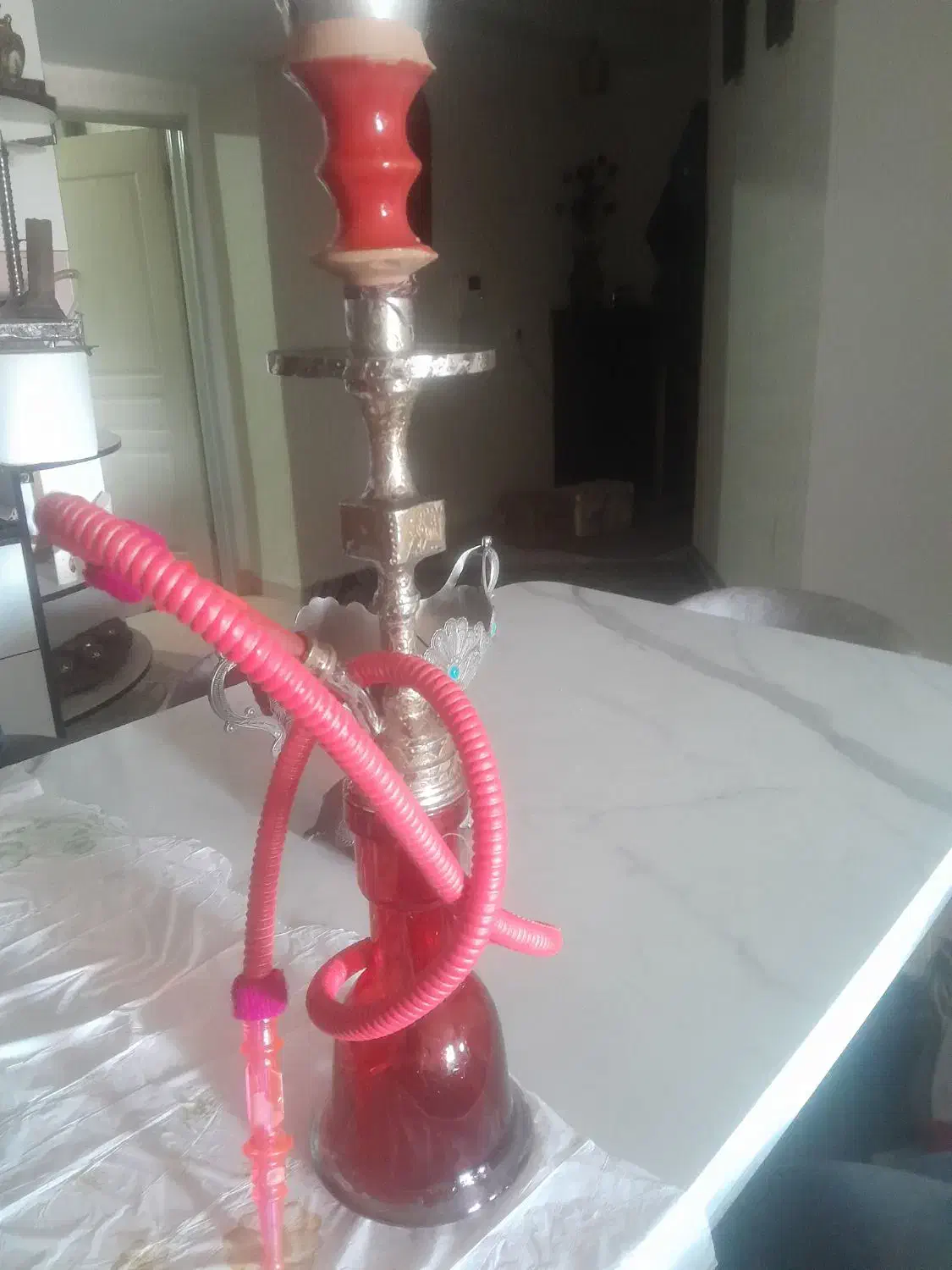 قلیان قلیون برنجی سنگین|کلکسیون و سرگرمی|فردیس, فردیس|دیوار