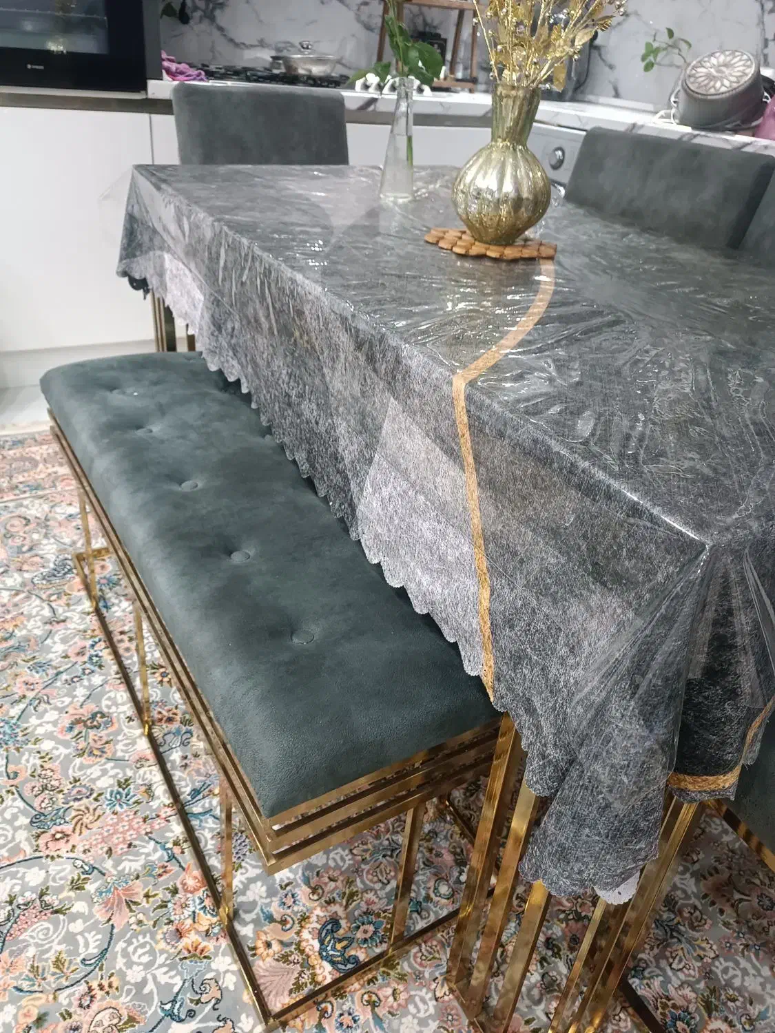 میز غذا خوری شش نفره|میز و صندلی غذاخوری|بندر امام خمینی, |دیوار